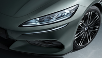 Close up of Denza Z9 GT front headlight