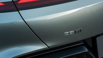Close-up shot of Denza Z9 GT, rear badge