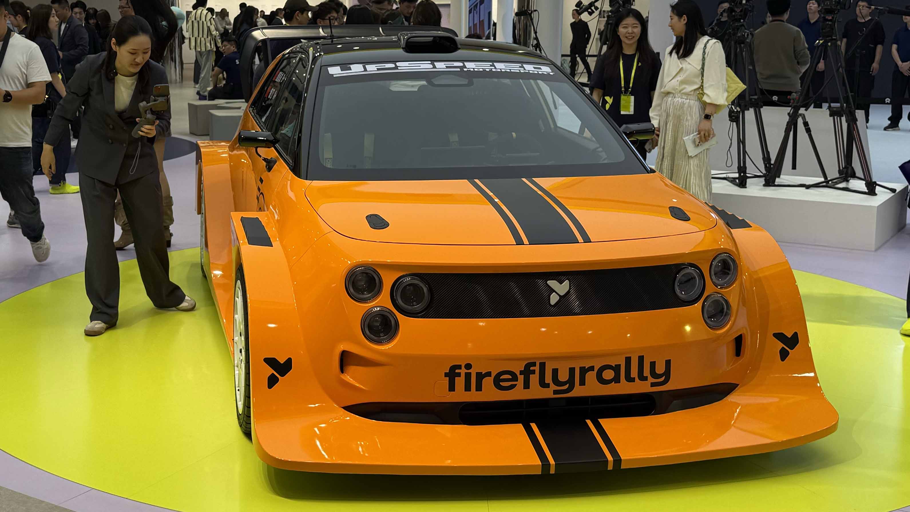 Nio Firefly rally car