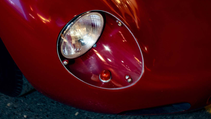 Close up shot of Maserati 200S headlight