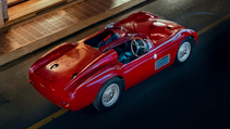 High angled shot of Maserati 200S