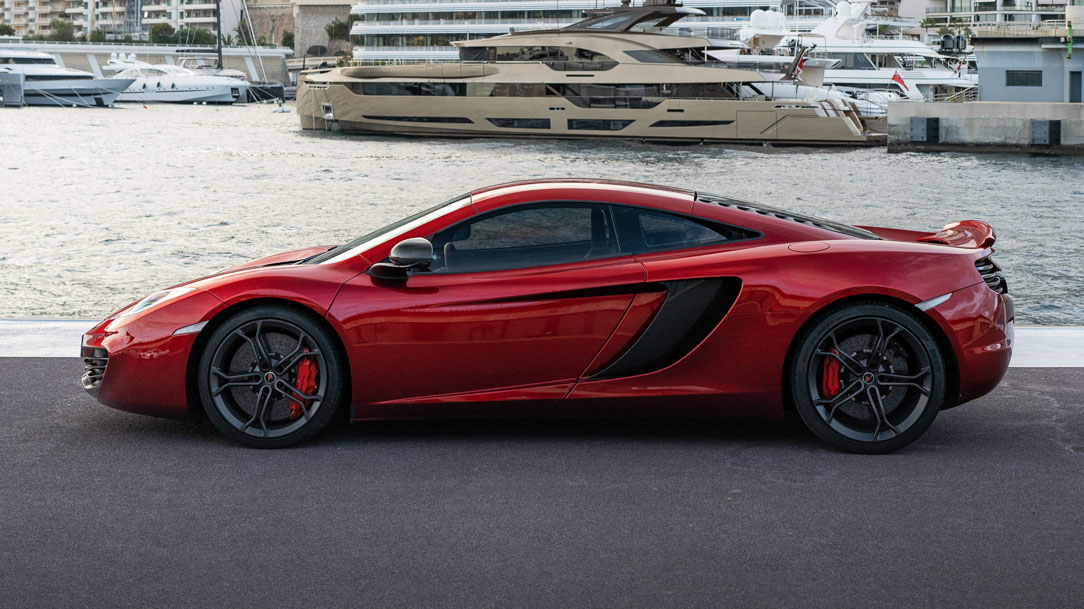 McLaren MP4-12C Lewis Hamilton and Jenson Button