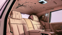 Rolls-Royce Phantom Cherry Blossom interior rear cabin shot