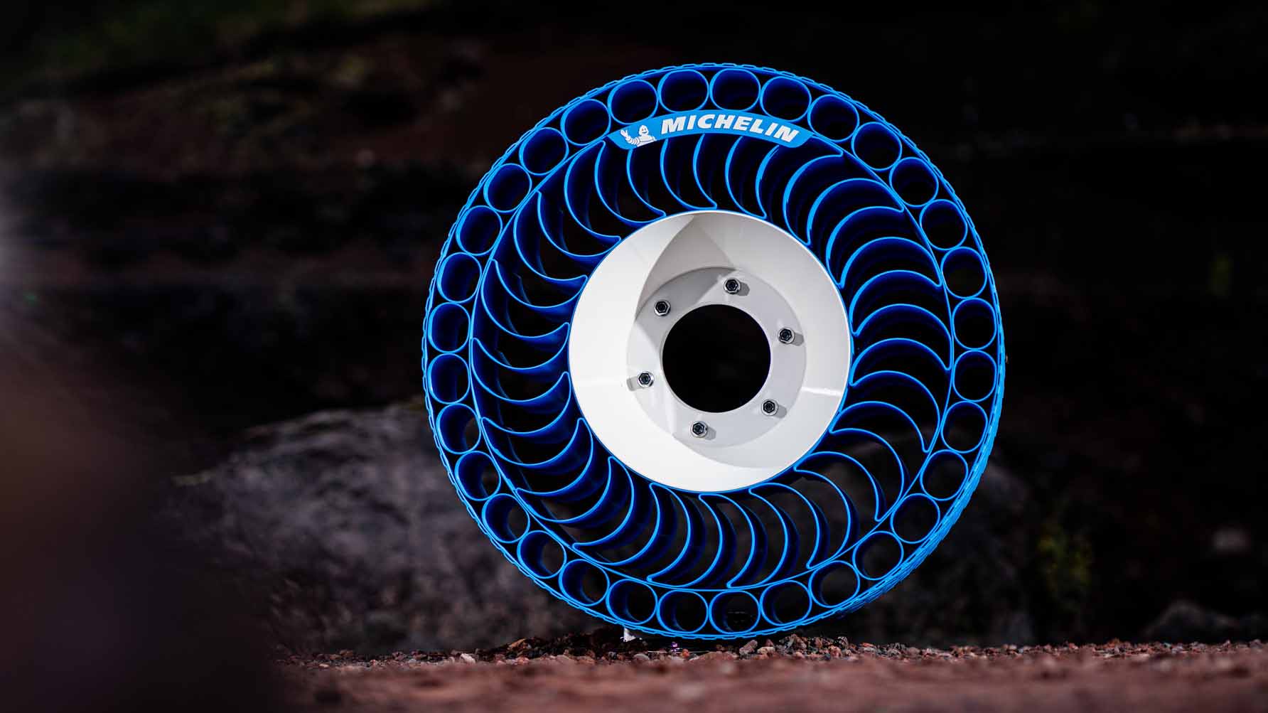 Michelin Lunar Rover airless tyre