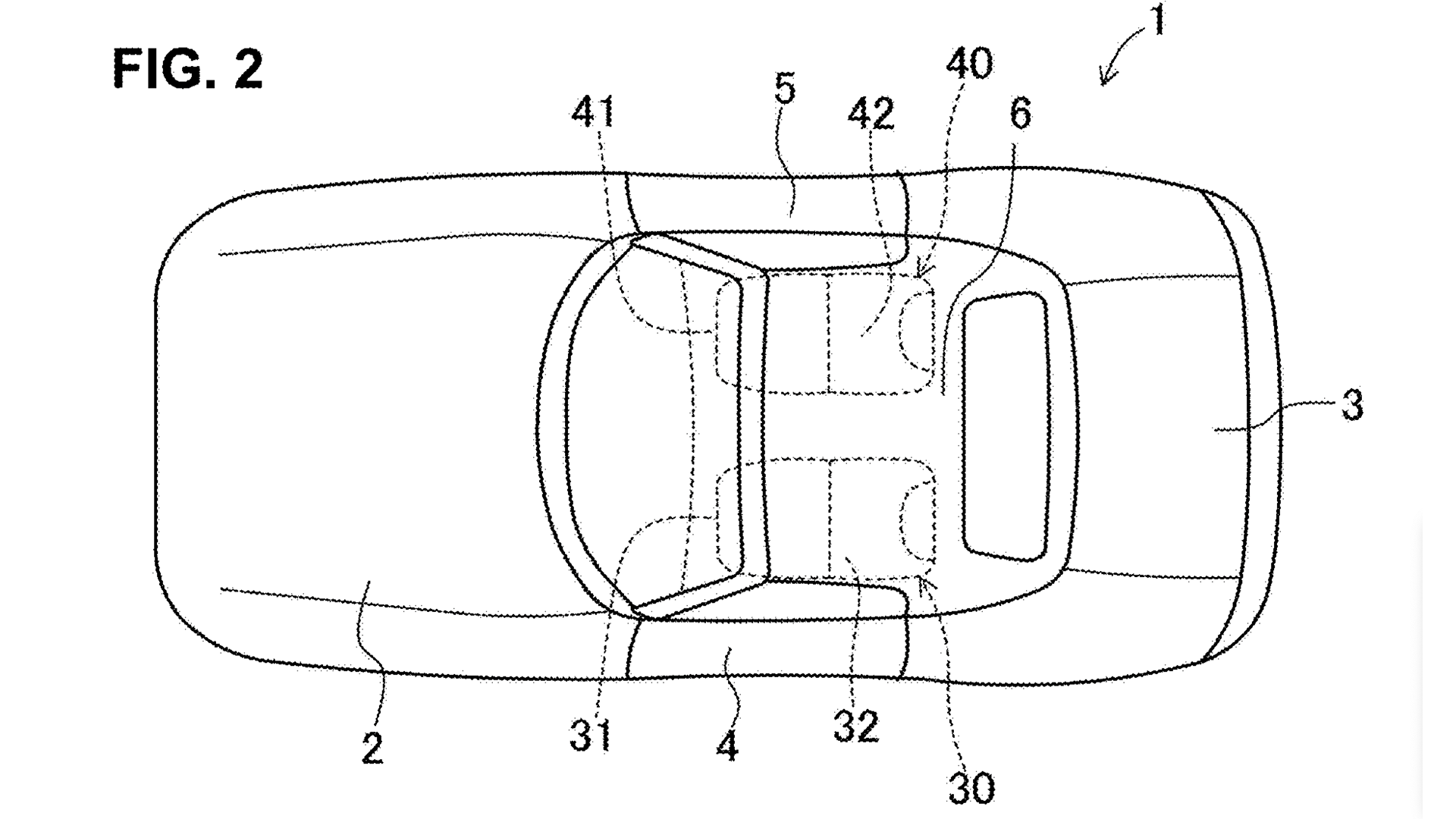 birds eye illustration of how Mazda would lay out front and rear boot and seats in an MX-5-style EV