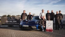 Porsche 911 GT3 992.2 Nurburgring record manual gearbox 2025