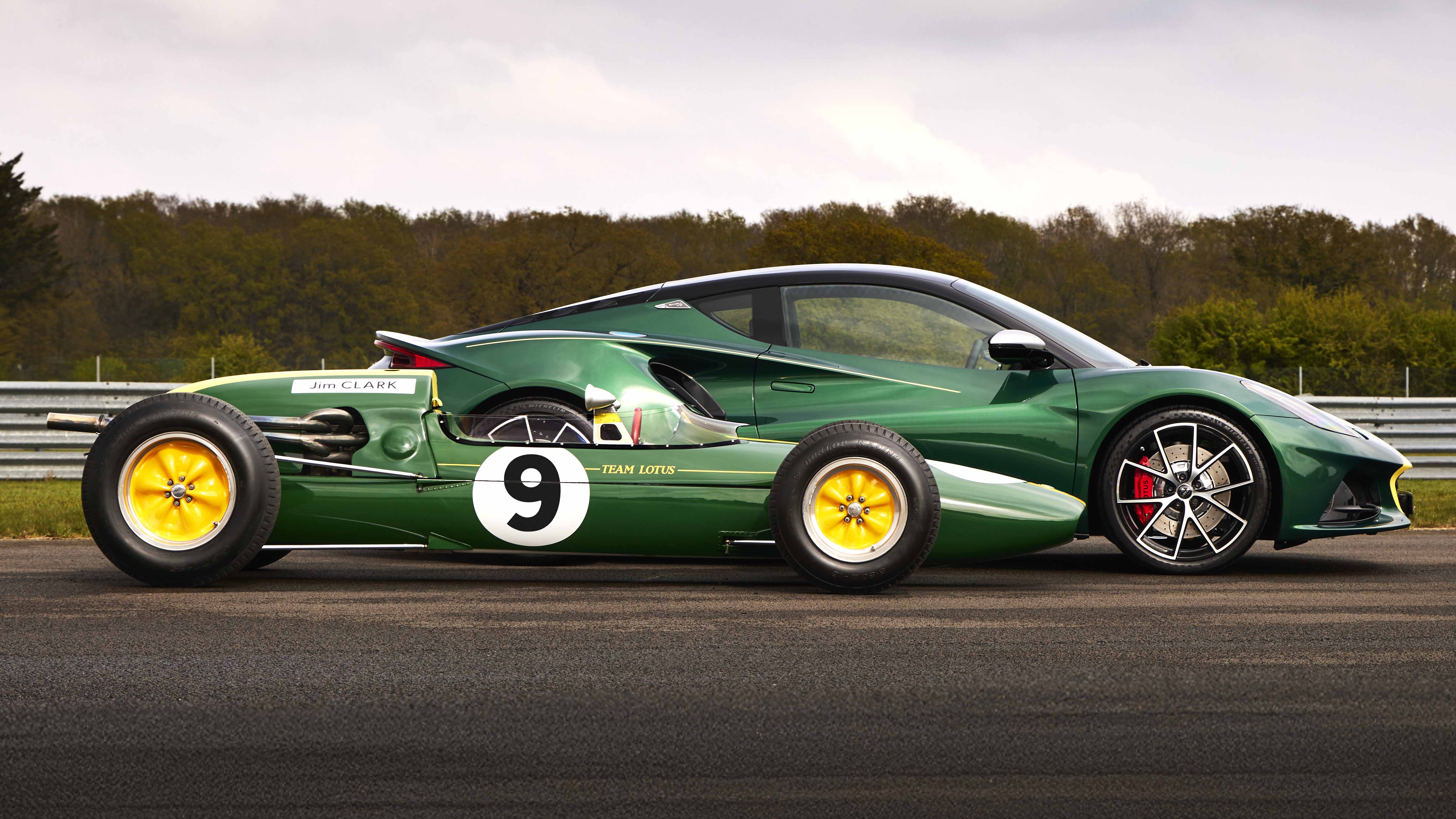 Lotus is commemorating Jim Clark with this £115k British Racing Green ...
