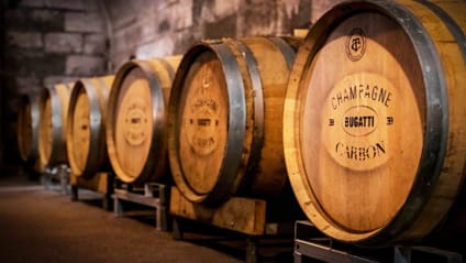 Champagne barrels 