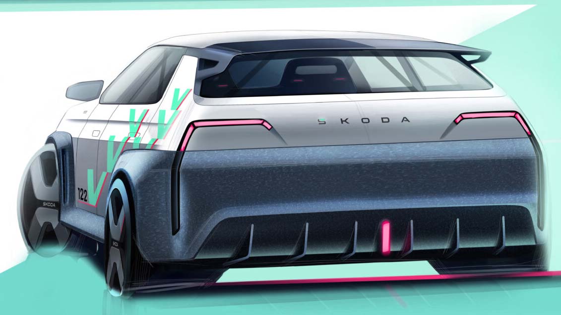 Skoda Favorit EV concept