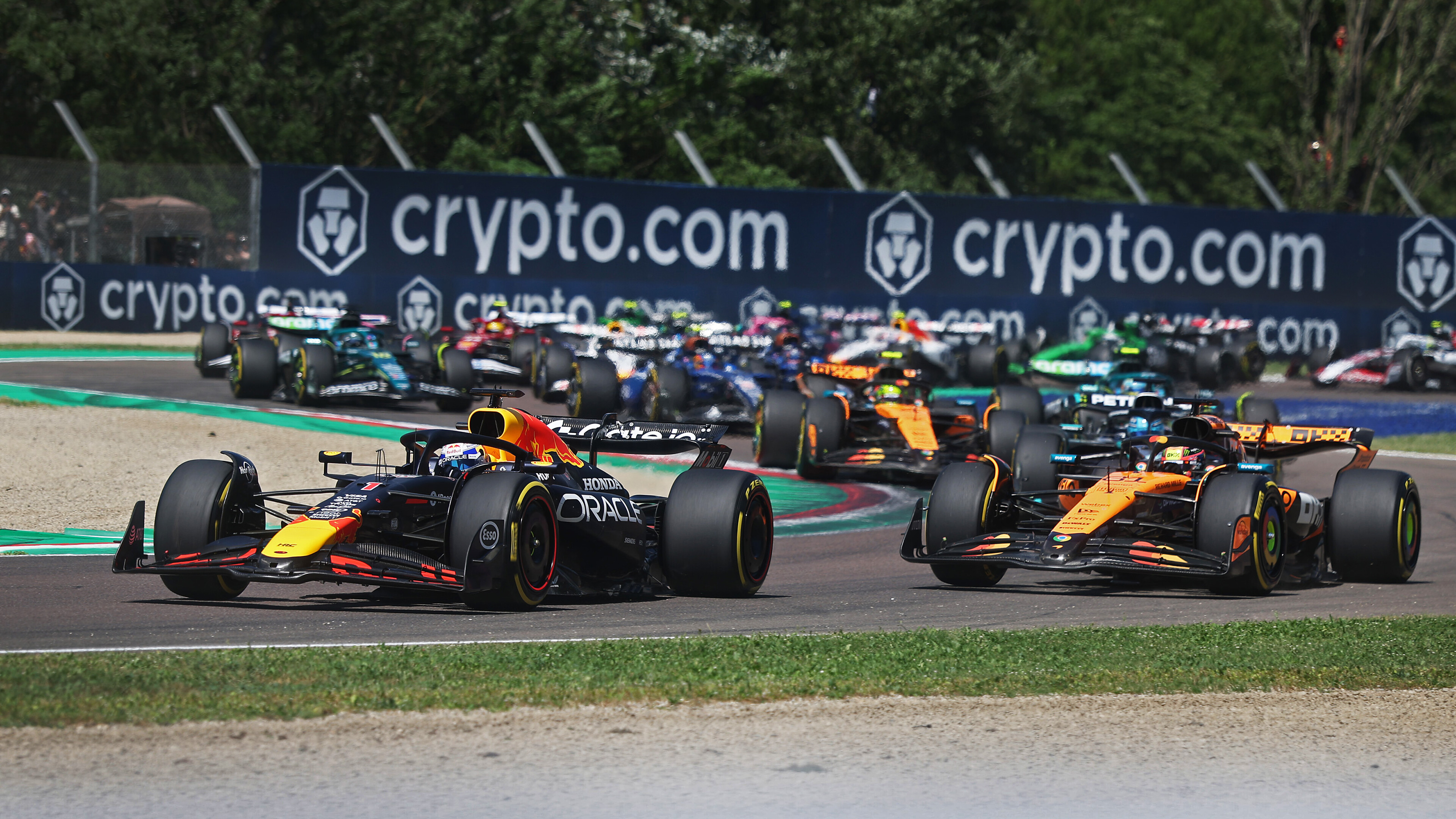 Max Verstappen Oscar Piastri Imola GP