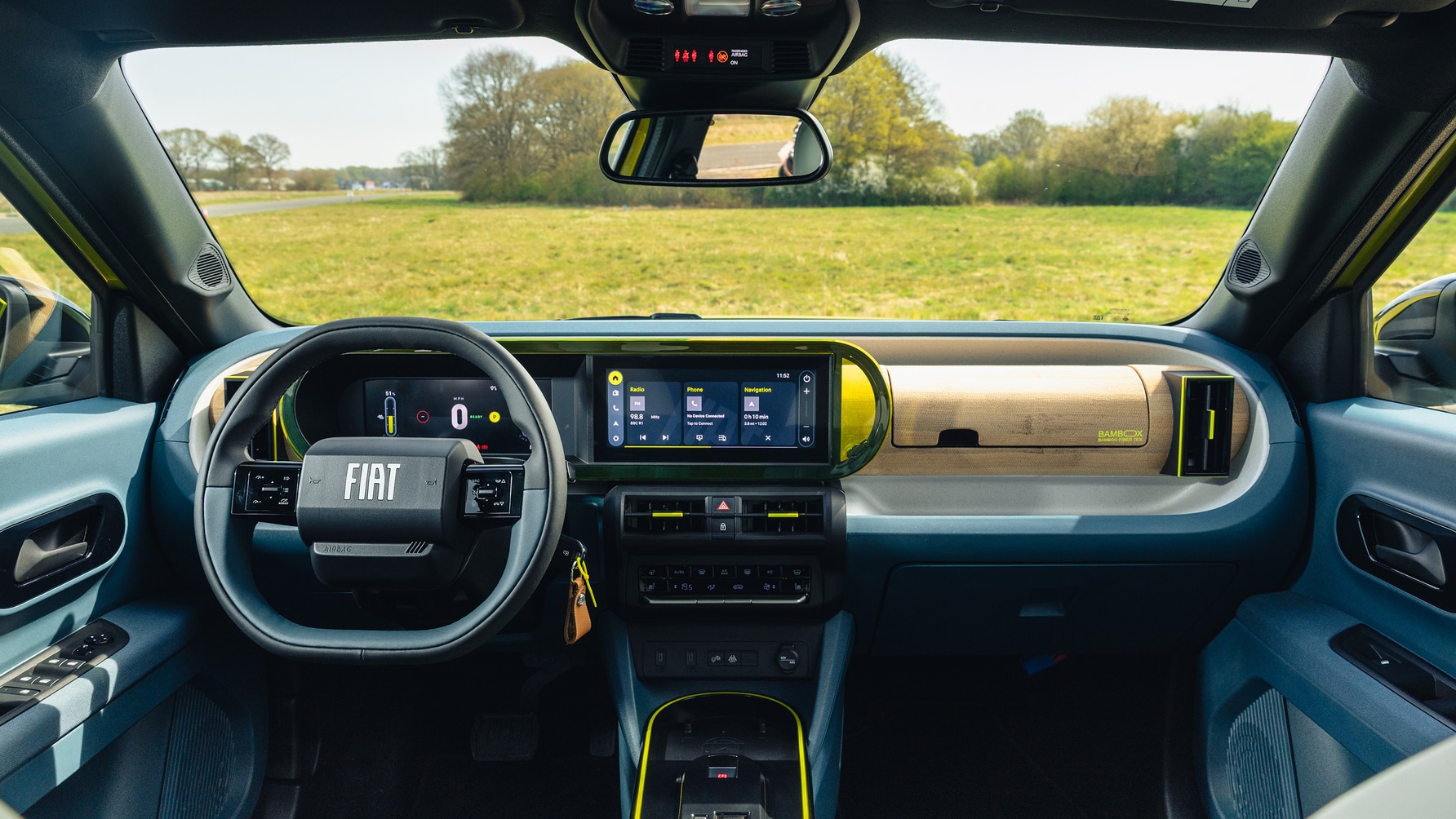 Fiat Grande Panda Interior Layout & Technology | Top Gear