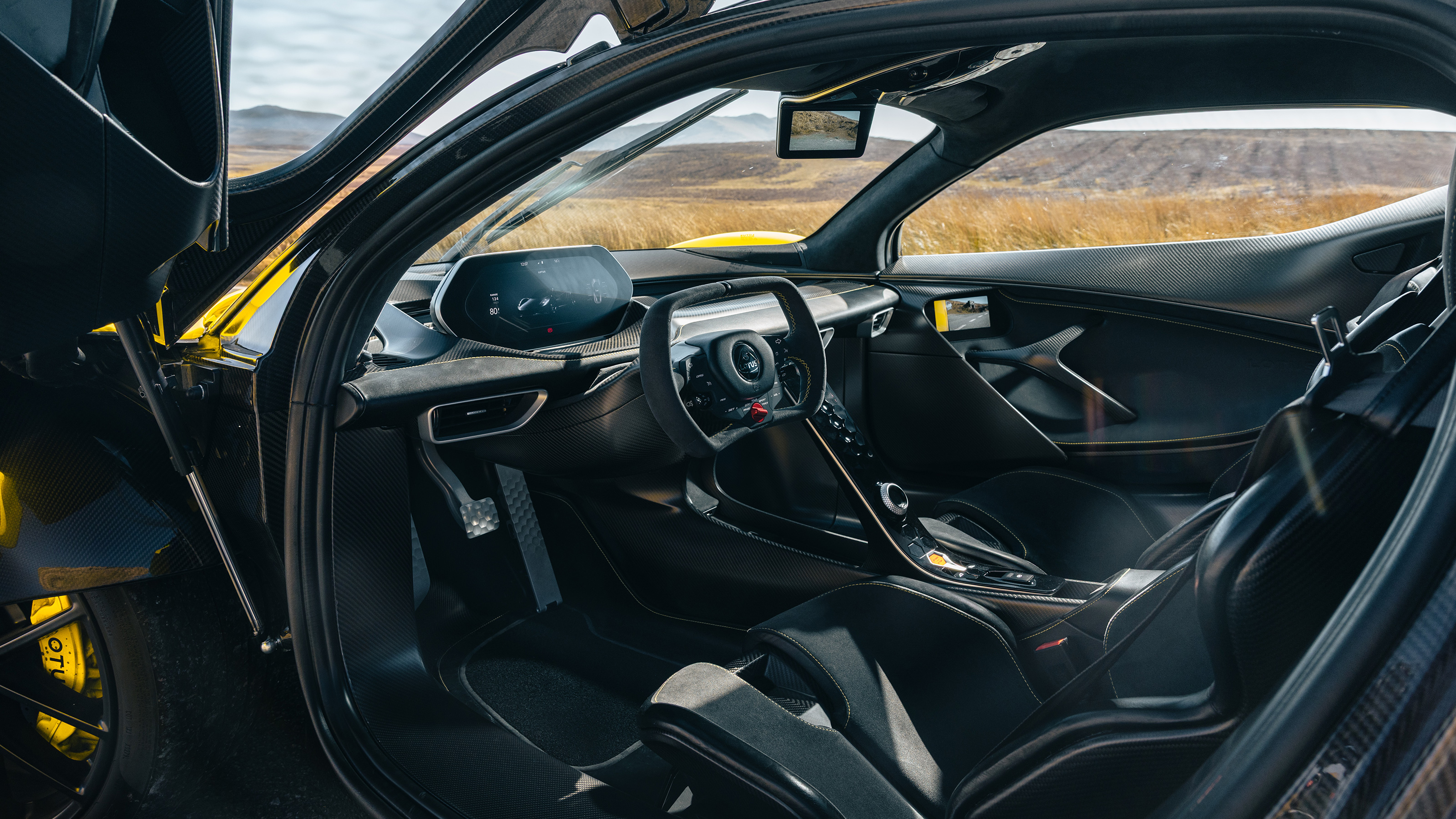 Lotus Evija interior