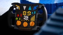 Lego F1 steering wheel Miami Grand Prix