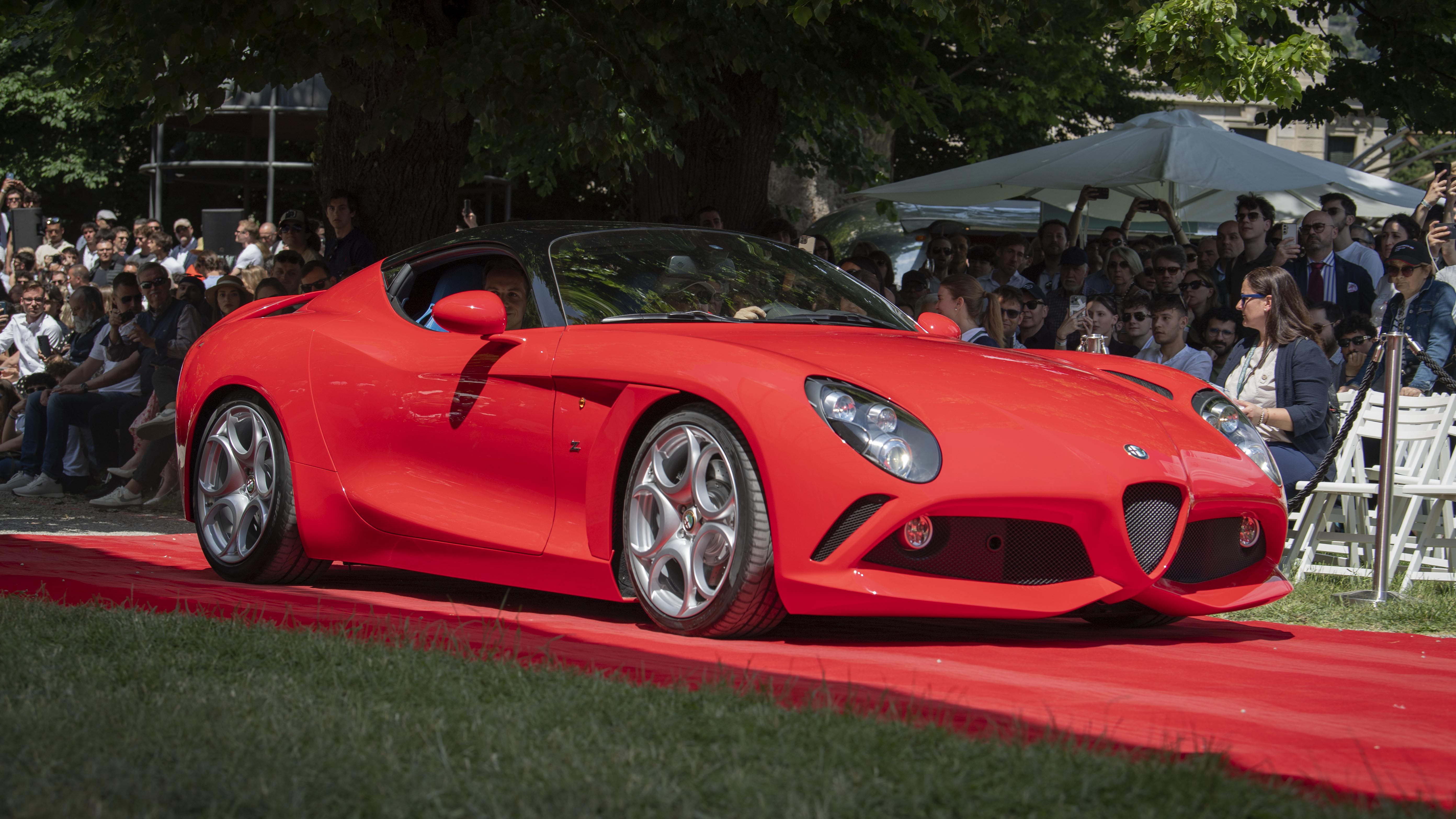 The Alfa Romeo 8C returns: this is the one-off, V8 DoppiaCoda 