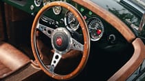 Frontline MGA steering wheel