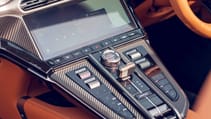 Aston Martin Vantage Roadster interior centre console