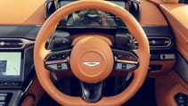 Aston Martin Vantage Roadster steering wheel