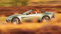 Aston Martin Vantage Roadster exterior side dynamic