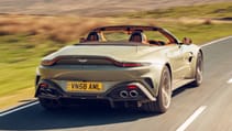 Aston Martin Vantage Roadster exterior rear three quarter dynamic