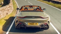 Aston Martin Vantage Roadster exterior rear dynamic