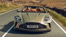 Aston Martin Vantage Roadster exterior front dynamic