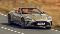 Aston Martin Vantage Roadster exterior front three quarter dynamic