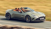 Aston Martin Vantage Roadster exterior front three quarter dynamic
