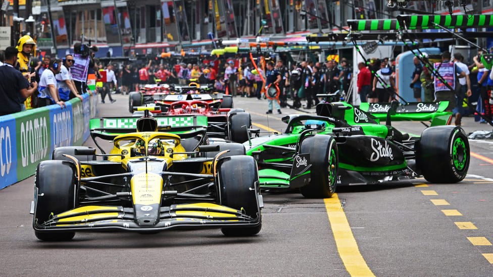 Monaco Grand Prix pit stops