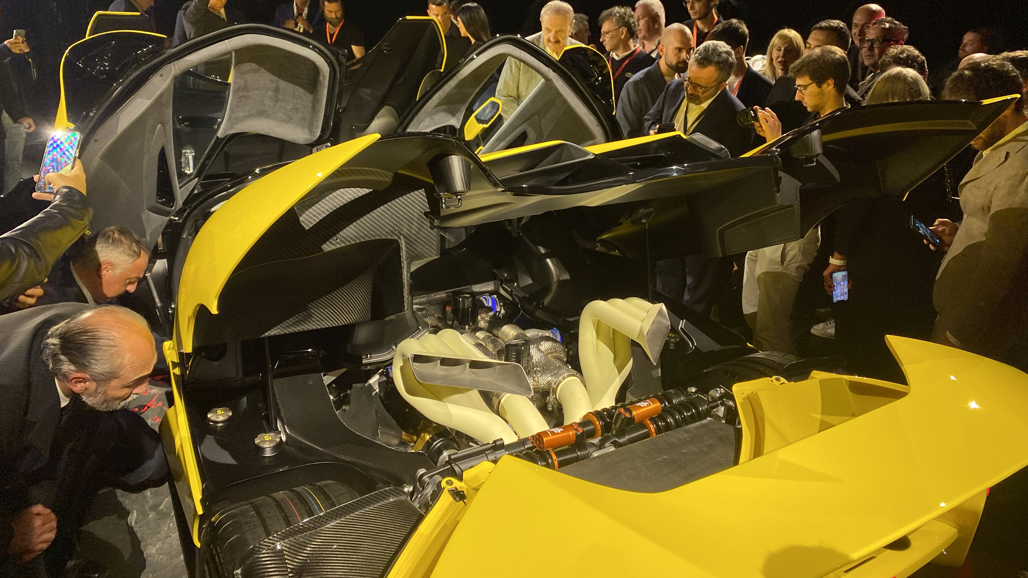 Giamaro Automobili Katla Top Gear launch event