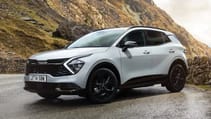 Kia Sportage exterior front three quarter static