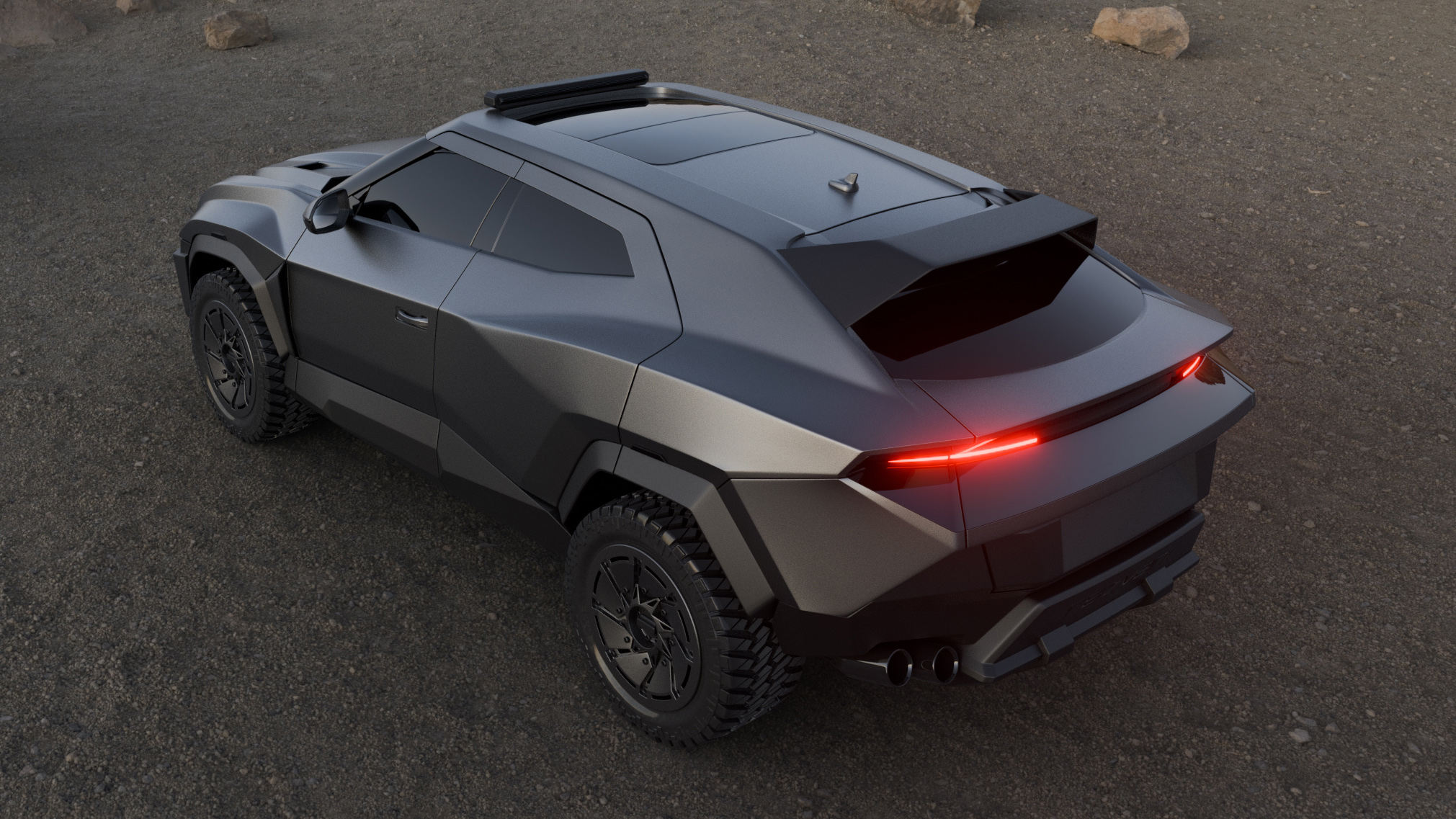 Rezvani Knight Lamborghini Urus Top Gear