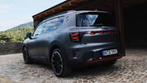 Smart #5 exterior rear three quarter static