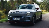 Smart #5 exterior front three quarter dynamic