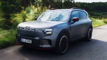 Smart #5 exterior front three quarter dynamic