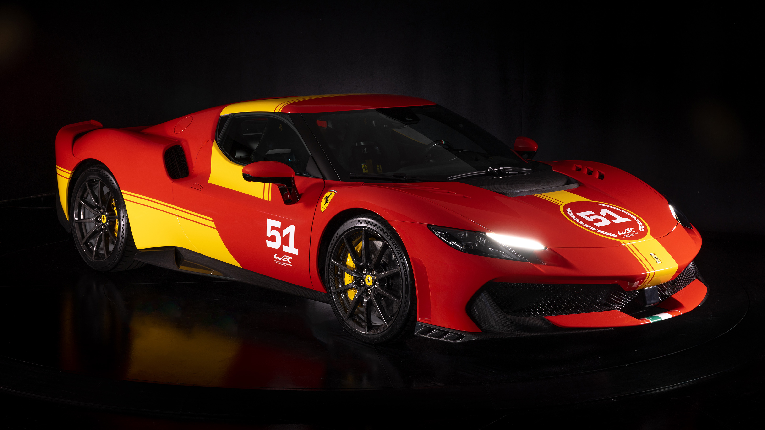 Piloti Ferrari 296 Speciale front