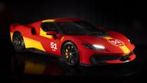 Piloti Ferrari 296 Speciale front