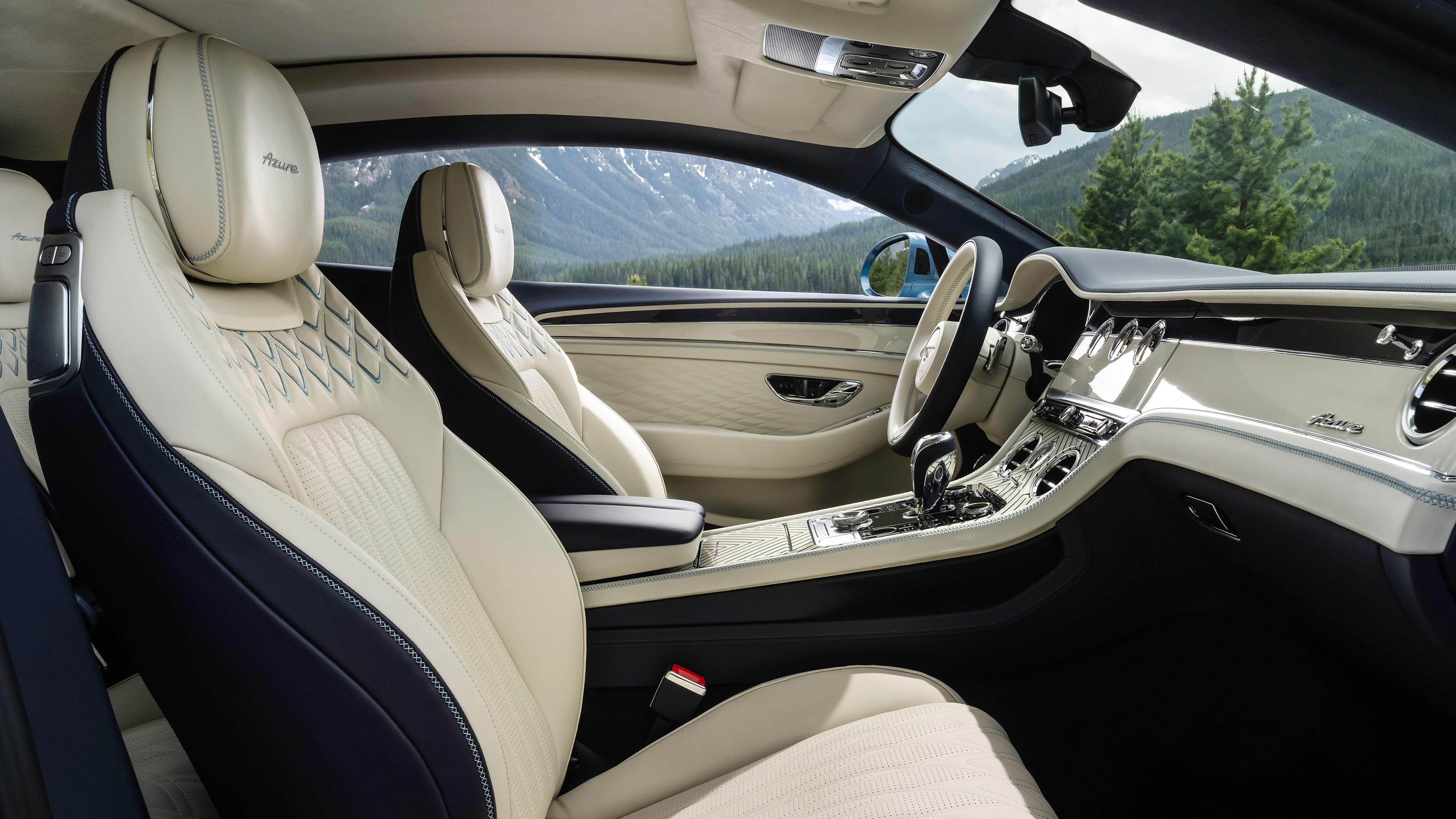 Bentley Continental GT front seats