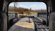 GMC Sierra EV interior rear truck bed