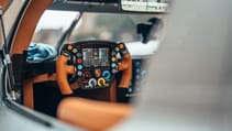 Porsche 963 RSP interior steering wheel