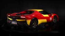 Piloti Ferrari 296 Speciale rear
