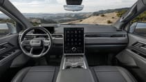 GMC Sierra EV interior front seats static