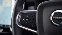 Volvo XC40 interior steering wheel