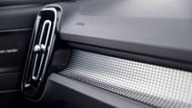 Volvo XC40 interior front vent and dashboard
