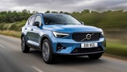 Volvo Blue Car