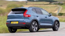 Volvo XC40 exterior rear three quarter dynamic