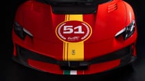 Piloti Ferrari 296 Speciale bonnet