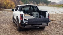 GMC Sierra EV exterior rear truck bed