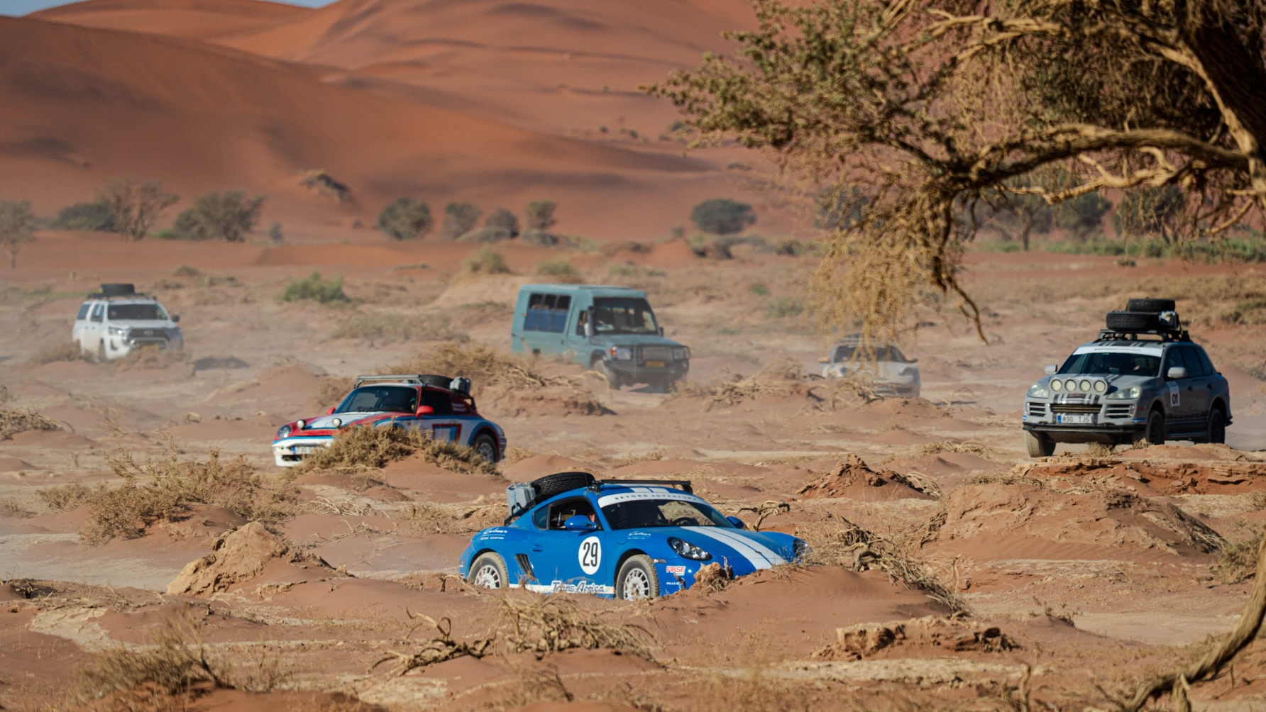 Tricky Tuesday? Here’s a gallery of rally-prepped Porsches in Africa to ...
