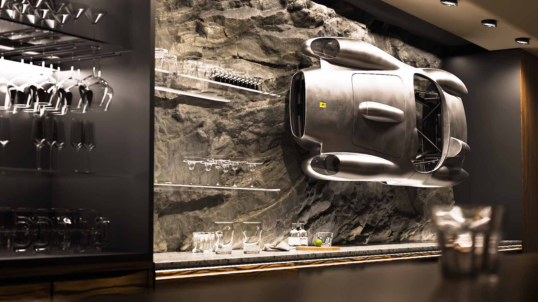 Ferrari TRJ Sculpture