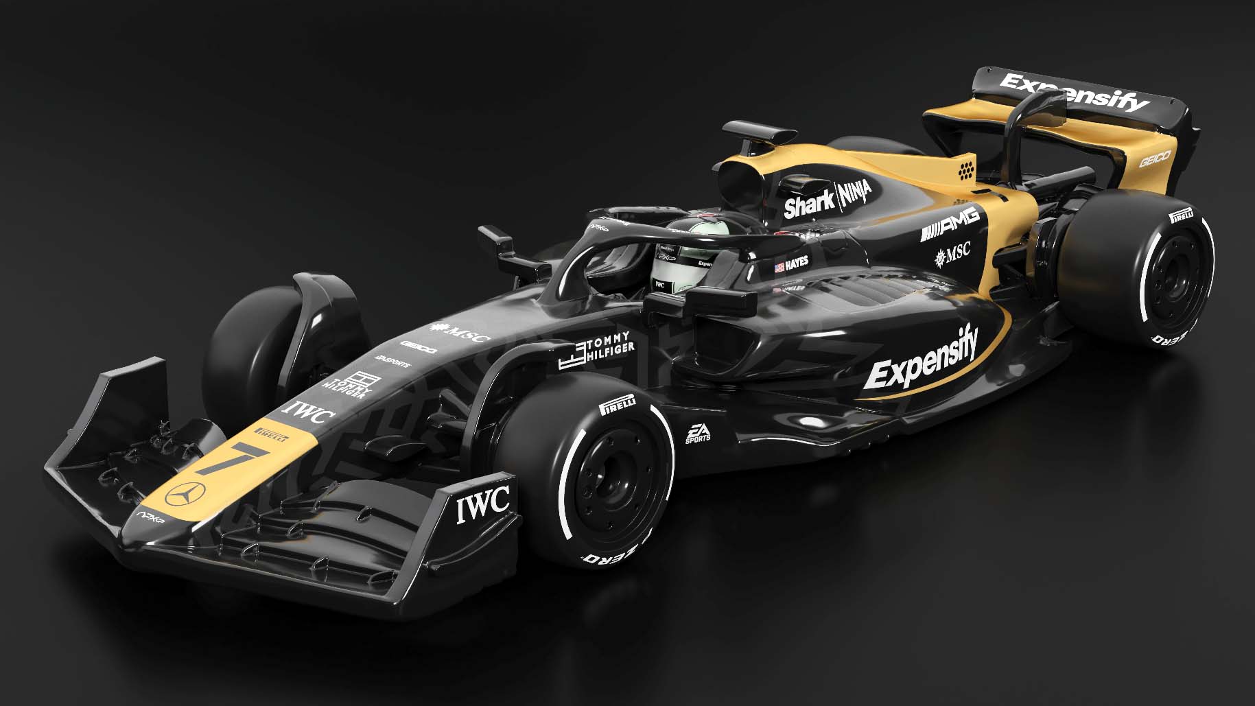 Hot Wheels APXGP Formula One car